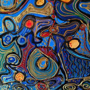 Textured Lines on the Sea