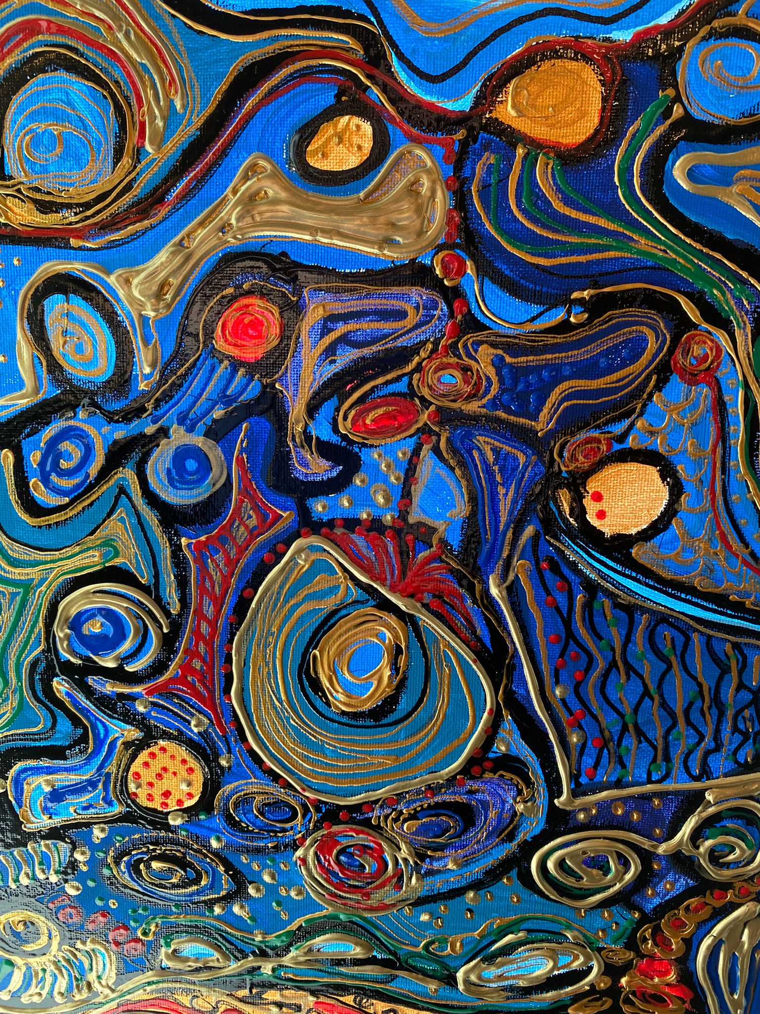 Textured Lines on the Sea