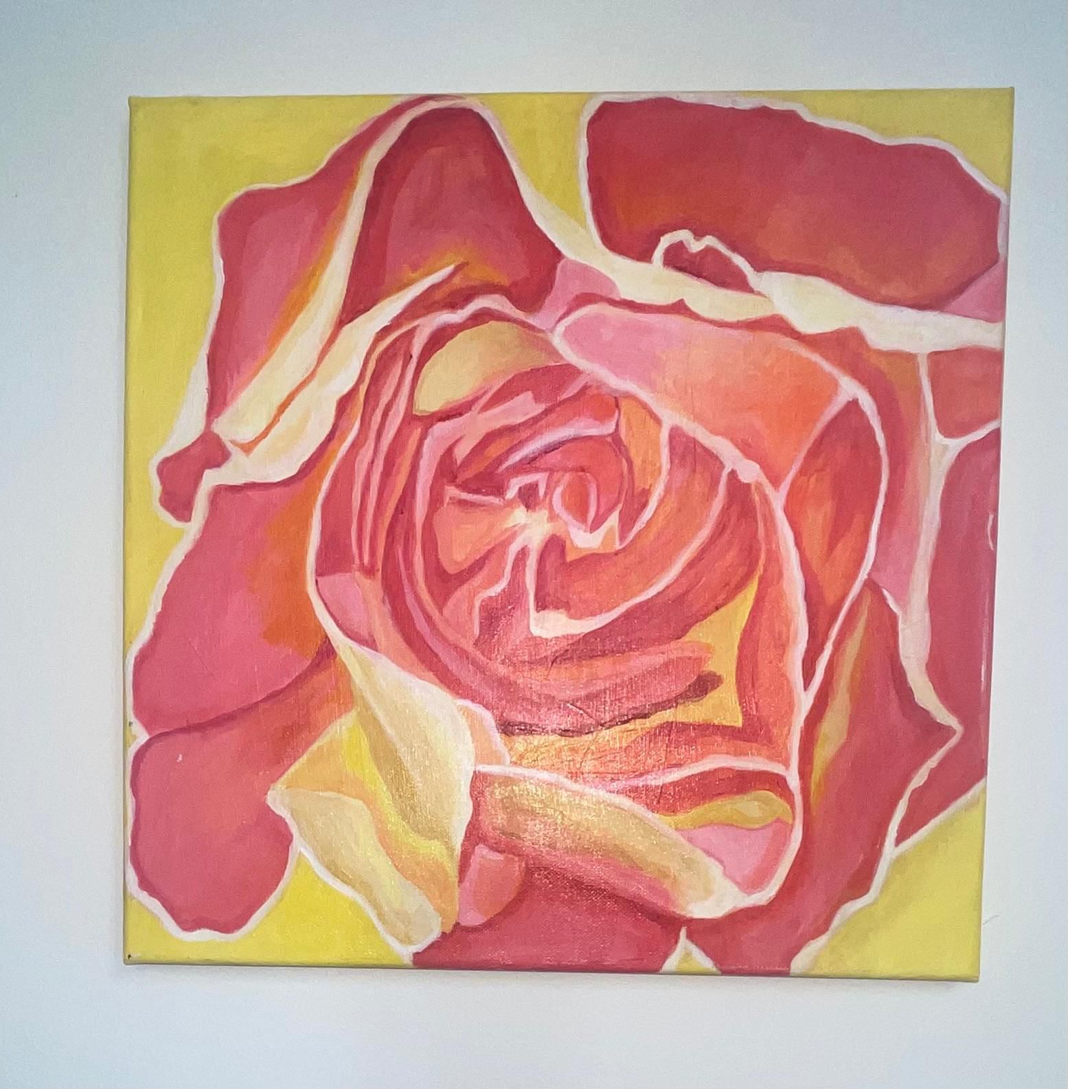 "Red Flower" by Elizabeth Clark